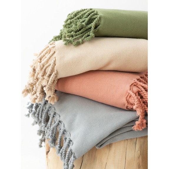 Πετσέτα Θαλάσσης Παρεό Palamaiki 90x160 Sinus Green