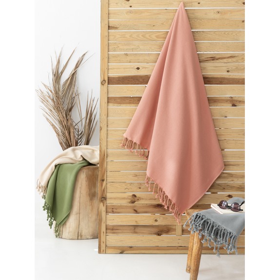 Πετσέτα Θαλάσσης Παρεό Palamaiki 90x160 Sinus Brick