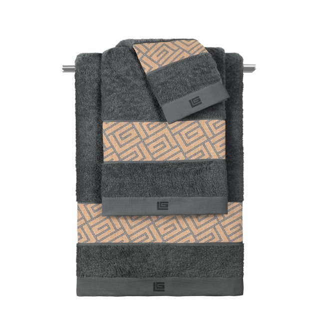 Σετ Πετσέτες 3 Τεμαχίων Guy Laroche Occio Grey...