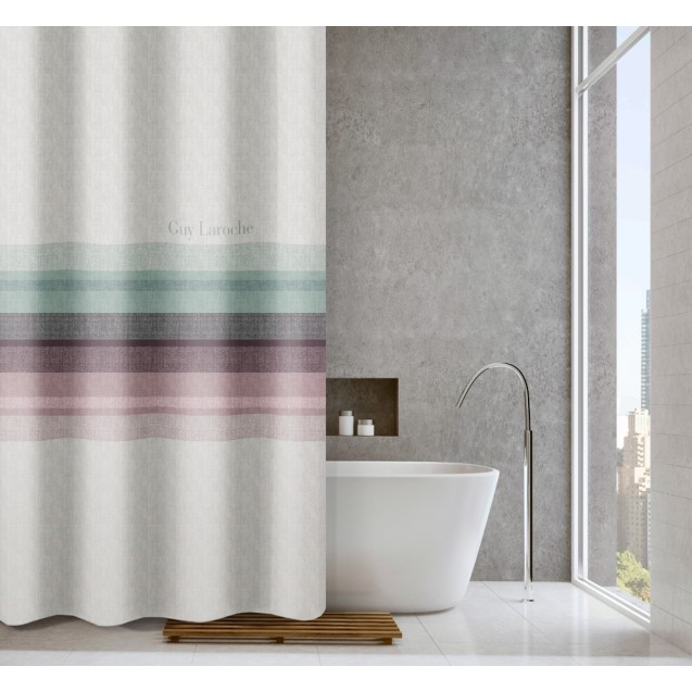 Κουρτίνα Μπάνιου Guy Laroche Fuzzy Iris 180x185