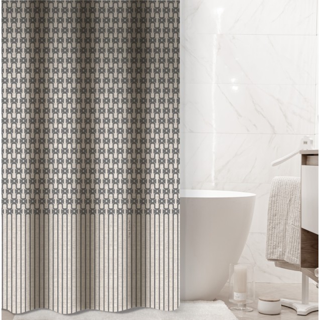 Κουρτίνα Μπάνιου Guy Laroche Vesta Natural 180x185