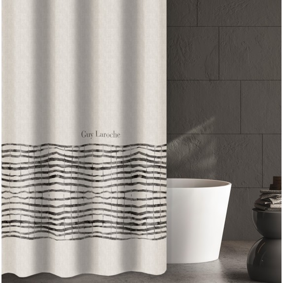 Κουρτίνα Μπάνιου Guy Laroche Azzam Wenge 240x185