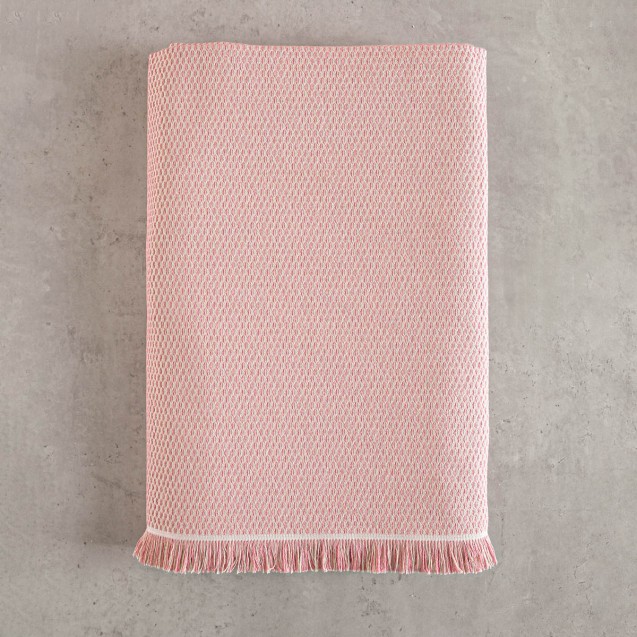 Μαξιλαροθήκη Διακόσμησης Rythmos Utopia Ροζ 40x40