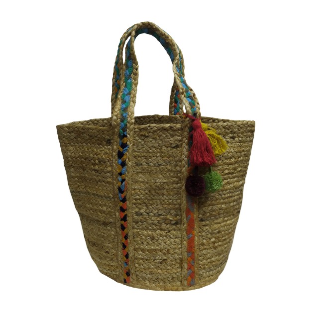 Τσάντα Θαλάσσης ΚΟΜΒΟΣ 50% Γιούτα - 50% Βαμβάκι...