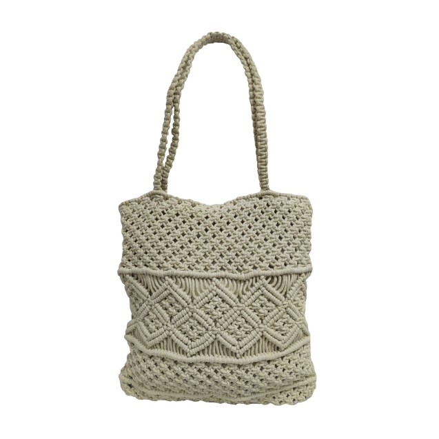 Τσάντα Macrame ΚΟΜΒΟΣ 100% Βαμβάκι Natural with...