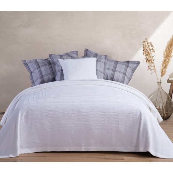 Κουβέρτα Υπέρδιπλη Nef-Nef Bernard 230x250 White
