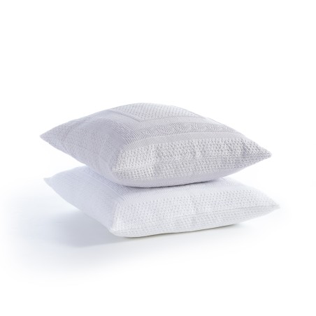 Διακοσμητική Μαξιλαροθήκη Nef-Nef Bernard 50x50 White