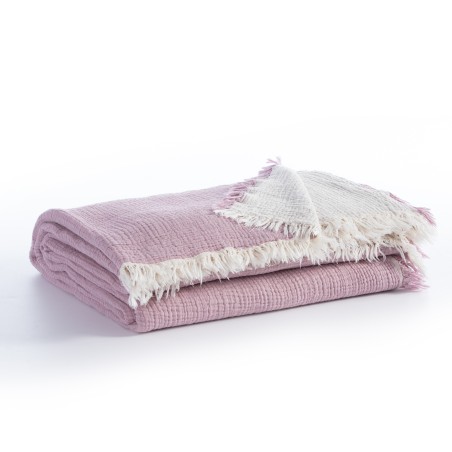 Κουβέρτα Υπέρδιπλη Nef-Nef Apollo 220x230 Mauve