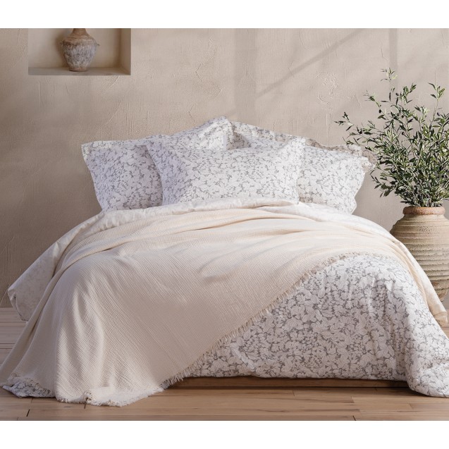 Κουβέρτα Υπέρδιπλη Nef-Nef Apollo 220x230 Grey
