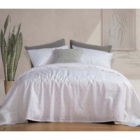 Σετ Σεντόνια Διπλά Nef-Nef Perfection 200x270 White