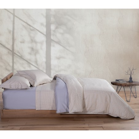 Σετ Παπλωματοθήκη Υπέρδιπλη Nef-Nef Sterling 240x230 Ecru
