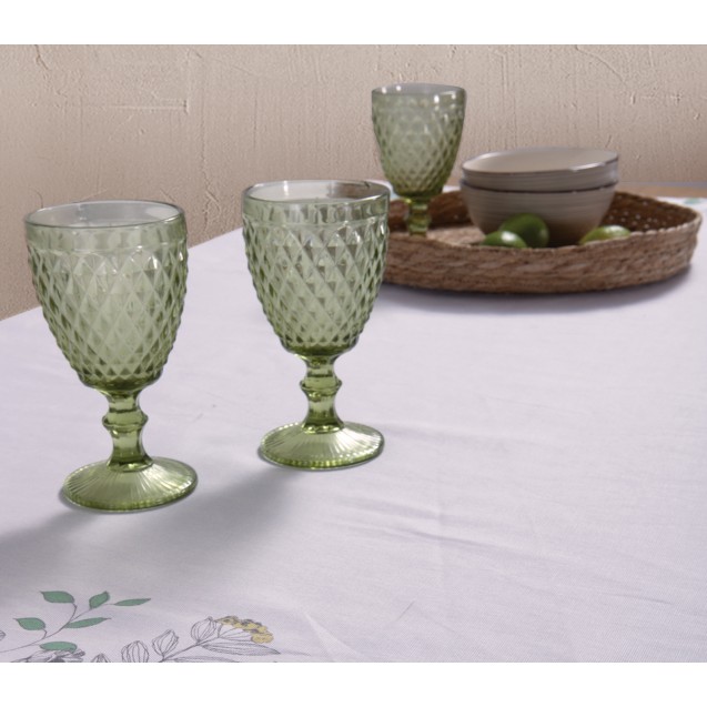 Τραπεζομάντηλο Nef-Nef Spring Mood 140x140 Ecru