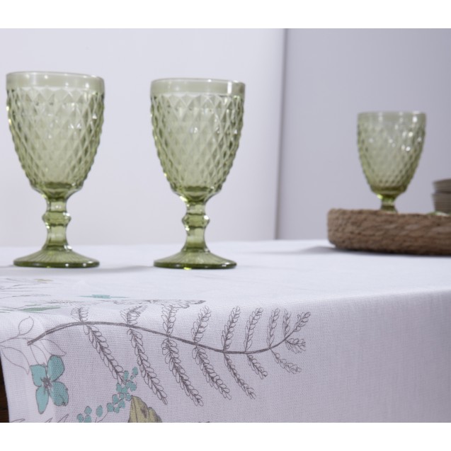 Τραπεζομάντηλο Nef-Nef Spring Mood 140x240 Ecru