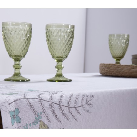 Τραπεζομάντηλο Nef-Nef Spring Mood 140x240 Ecru