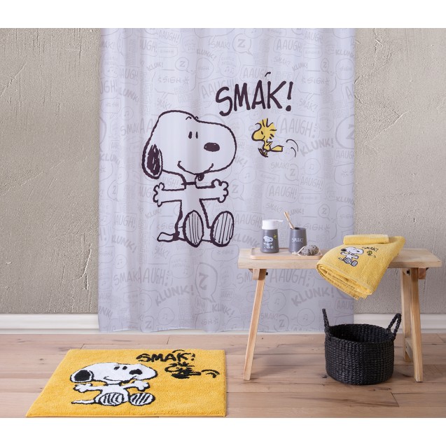 Χαλάκι Μπάνιου Nef-Nef Snoopy Smak 70x70 Yellow