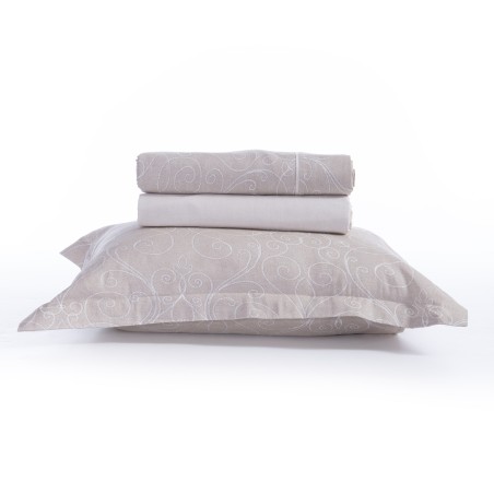 Σετ Σεντόνια King Size Nef-Nef Vital 270x280 Beige