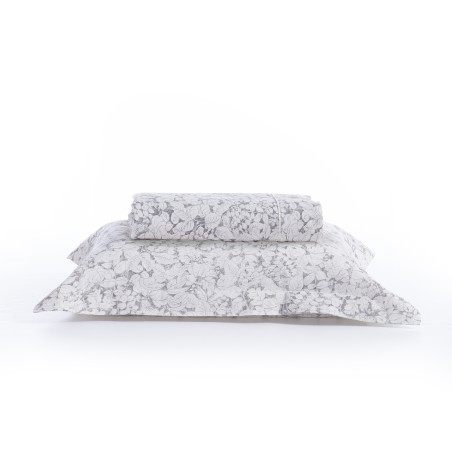 Σετ Παπλωματοθήκη Υπέρδιπλη Nef-Nef Ambrose 240x230 Ecru