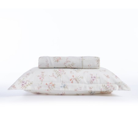 Σετ Παπλωματοθήκη Υπέρδιπλη Nef-Nef Vana 240x230 Ecru/Grey