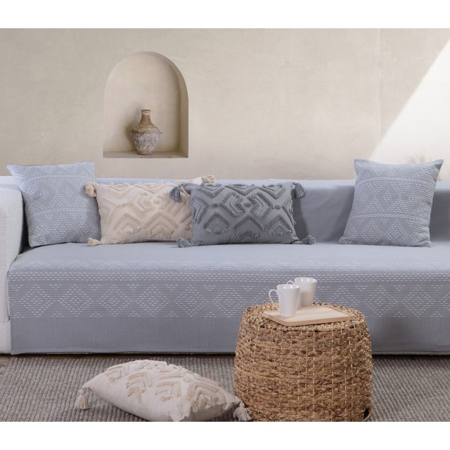 Ριχτάρι Τριθέσιου Nef-Nef Quantum 180x300 Grey