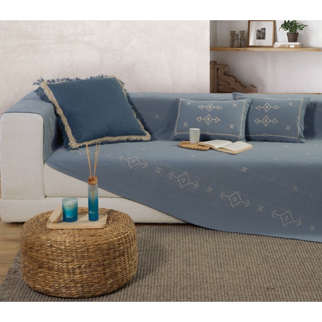 Ριχτάρι Τετραθέσιου Nef-Nef Figerald 180x350 Blue