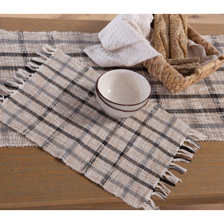 Σουπλά Nef-Nef Karion 33x48 Beige/Grey