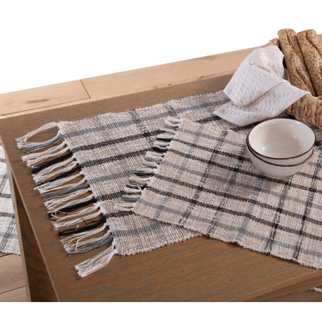 Σουπλά Nef-Nef Karion 33x48 Beige/Grey