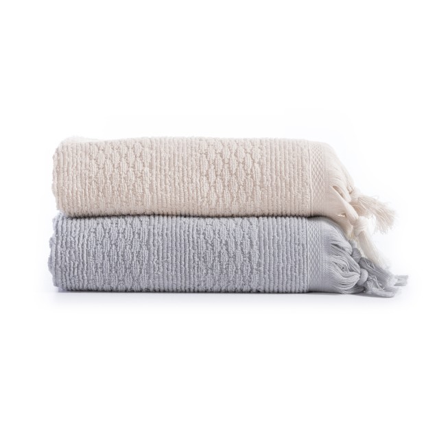 Σετ Πετσέτες Nef-Nef 3τμx Outlast Grey