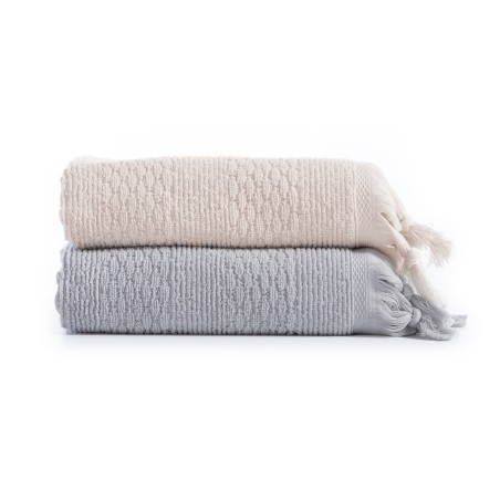 Σετ Πετσέτες Nef-Nef 3τμx Outlast Ecru