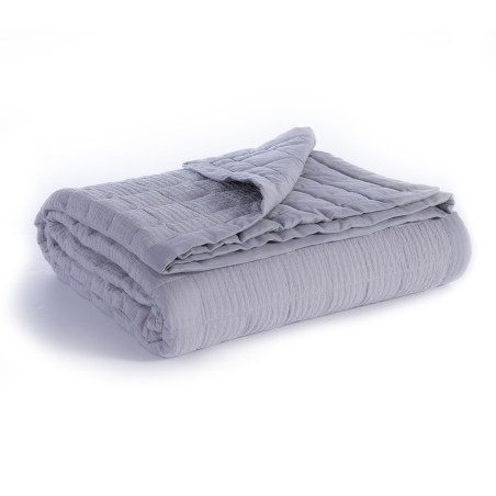 Κουβερλί Υπέρδιπλο Nef-Nef Olympia 230x240 Silver/Blue