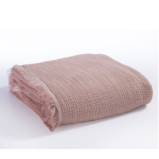 Κουβέρτα Υπέρδιπλη Nef-Nef Apollo 230x240 Salmon