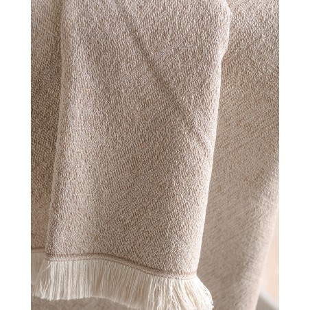 Μαξιλαροθήκη Διακόσμησης Rythmos Cadence Μπεζ Σκουρο 40x40