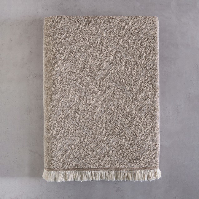 Μαξιλαροθήκη Διακόσμησης Rythmos Cadence Μπεζ...