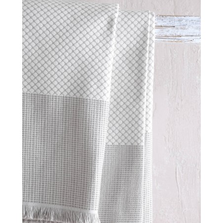 Ριχτάρι Τετραθέσιου Rythmos Ombre Γκρι 180x330