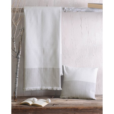 Ριχτάρι Τετραθέσιου Rythmos Ombre Γκρι 180x330