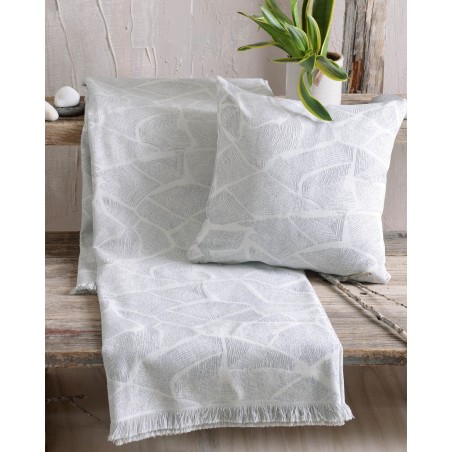 Μαξιλαροθήκη Διακόσμησης Rythmos Casa Γκρι 40x40