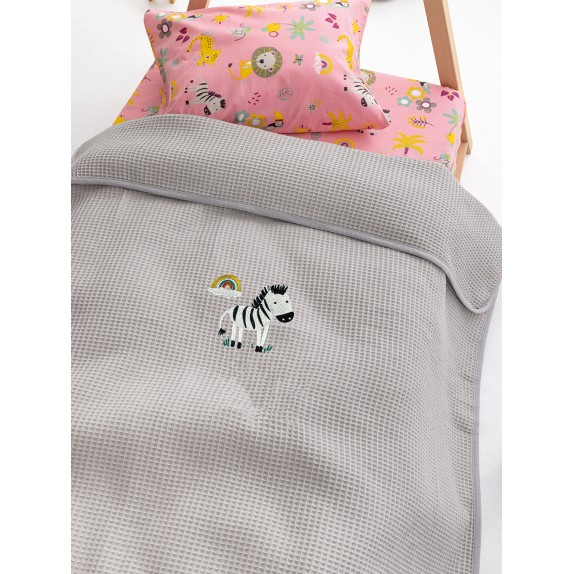 Κουβέρτα Πικέ Κούνιας Palamaiki baby Blankets 100X150...