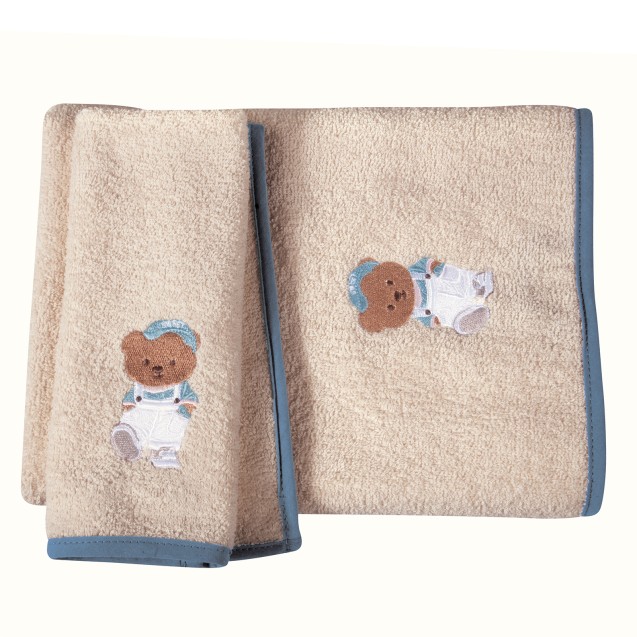 Σετ Βρεφικές Πετσέτες 2 Τεμαχίων Greenwich Polo...