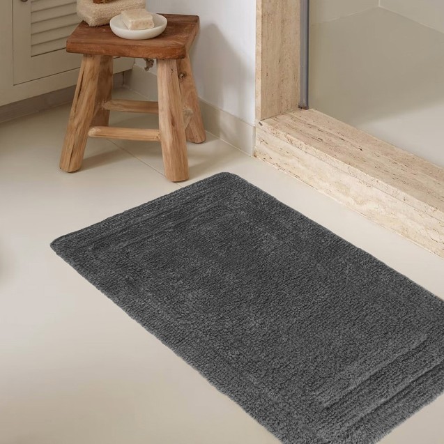 Ταπέτο Μπάνιου Melinen Pilot Dark Grey 50x80