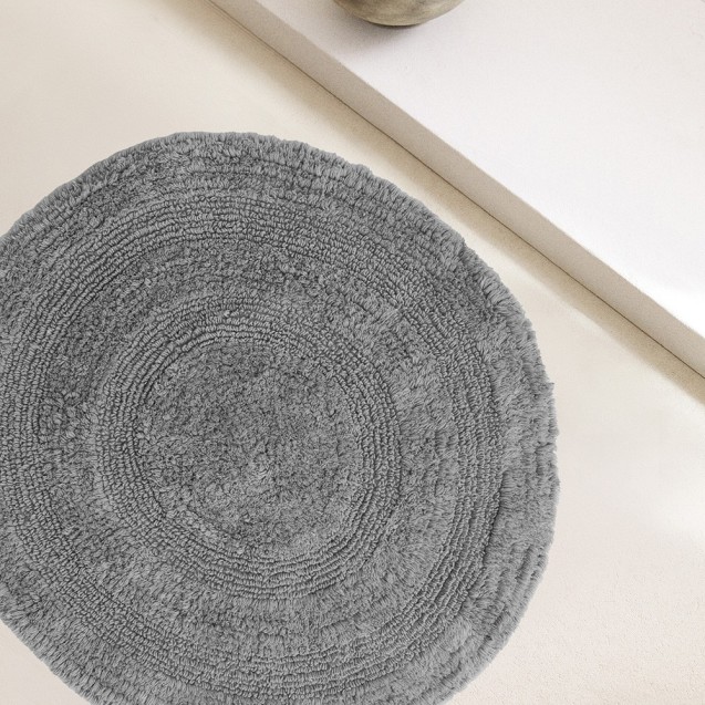 Ταπέτο Μπάνιου Melinen Maggie Light Grey Φ 60