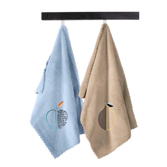 Σέτ Πετσέτες Κουζίνας 2 Τεμαχίων Guy Laroche...