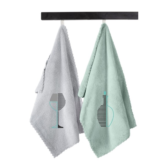 Σέτ Πετσέτες Κουζίνας 2 Τεμαχίων Guy Laroche Gourmet...