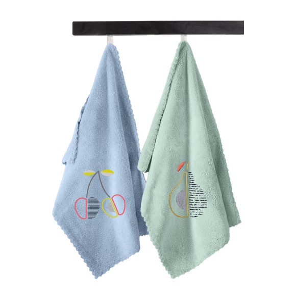 Σέτ Πετσέτες Κουζίνας 2 Τεμαχίων Guy Laroche Gourmet...