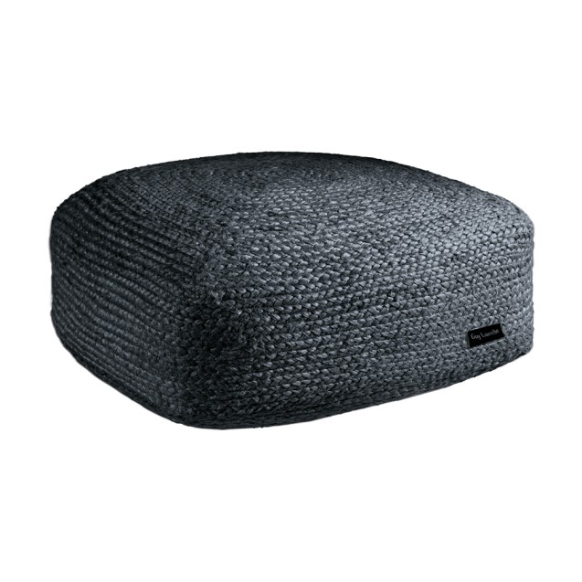 Πούφ Guy Laroche Boho Anthracite 65x65x30