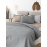 Κουβέρτα Matelasse Palamaiki 170x260 Daphne Grey