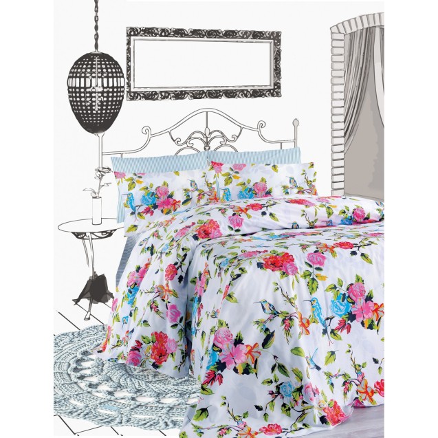 Σετ Σεντόνια Μονά με Λάστιχο 3 Τεμαχίων Makis...