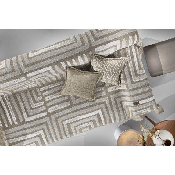 Ριχτάρι Τετραθέσιου Guy Laroche Dali Taupe 180x350