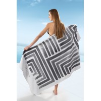 Πετσέτα Θαλάσσης Βελουτέ Guy Laroche Velour Printed...