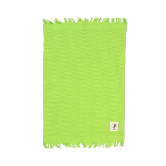 Ποτηρόπανο Dimcol Πικέ Lavender 45X65 Λαχανί Με Κρόσσι...