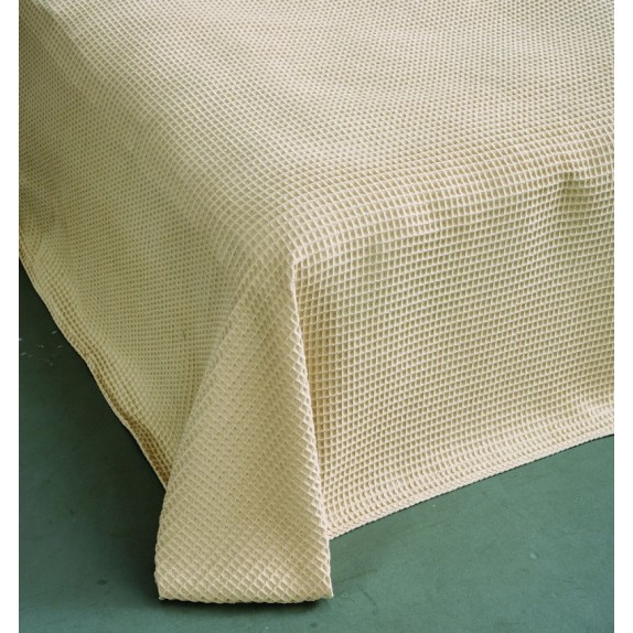 Κουβερτα Πικε Mini Βαφλα Sb Home 160Χ240 Evan Beige