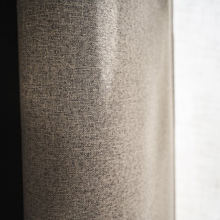 Κουρτίνα Συσκότισης με σιρίτι Gofis Home Nap Warm Beige AW24 129/47 155x280